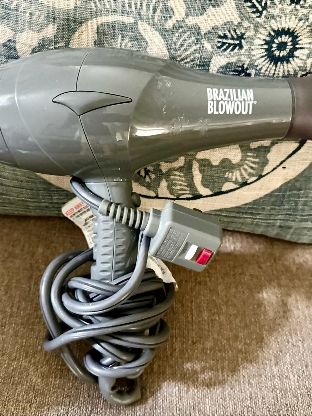 Brazilian Blowout ionic Hair Dryer - Gray